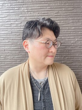 浪漫館 アールズコート(R's Court) ツーブロックアップバング @木原 2.20