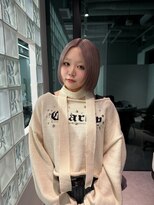 ミッシュバイアーバン(misch by urban.) ボブ/ミルクティベージュ/ハイトーン