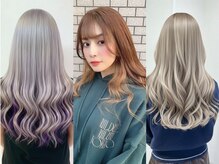 湘南台でハイトーン・ブリーチカラーならお任せ。sie by KENJE でワンランク上のブリーチ施術♪