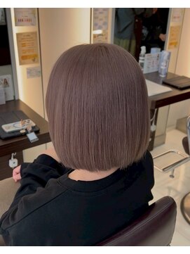 ブルーテーフ(Bleu Terre) 盛岡【ブリーチピンクベージュ】卒業入学ヘアスタイルに◎