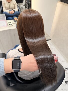 アンドシャルム 心斎橋(&CHALME) チョコレートブラウン