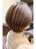 【monogram西野 英也】ミセス、大人女性、白髪、マイナス6歳ヘア