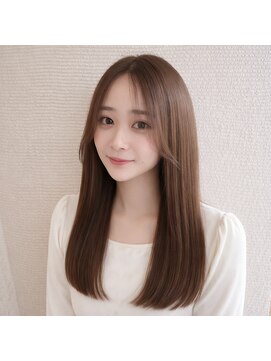 ラメール イオン能代店(La Melu) 上品ツヤ感ストレートロング