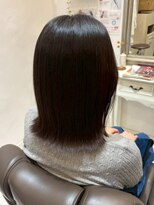 コルテ 倉敷西阿知店(CoRte.)&nbsp;くびれボブ/レイヤーボブ/抜け感ヘア/こなれヘア/ストレートヘア