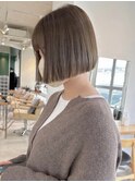 ショートボブ/シースルー/顔周り/30代40代50代/柏/髪質改善