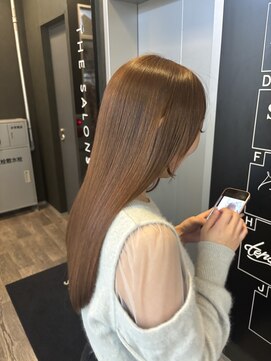 アールサロンギンザ(Rr SALON GINZA) Rr SALON HYDRO XE TREATMENT +カットカラー