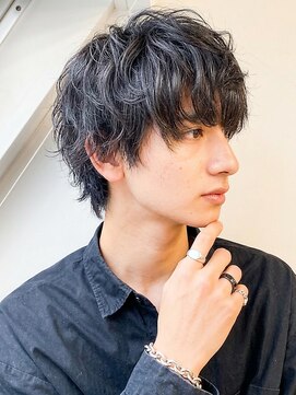 アース 大井町店(HAIR & MAKE EARTH) 王道メンズショート☆無造作ツイストパーマセンターパート
