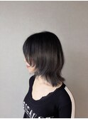洋光台顔まわりダブルカラー韓国ヘアハッシュカットハイレイヤー