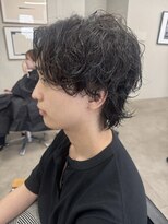 ヌークバイラヴェスト 四日市(neuk by lovest)&nbsp;【neuk服部】二ュアンフウルフシャドウパーマセンターパート