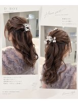 ディーボーイ 下通本店(D-BOY)&nbsp;お呼ばれヘアセット＋韓国っぽい上品な雰囲気♪