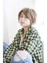 シュシュット(chouchoute)&nbsp;オン眉デザインカラー切りっぱなしボブ美髪マッシュウルフ/098