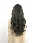 Carin那覇真嘉比店/小顔/オリーブカラー/セミウェットウェーブ