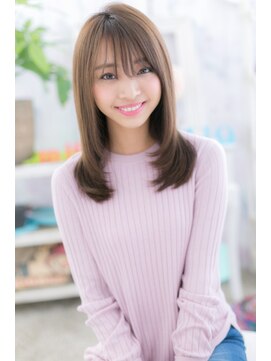 ヘアアンドビューティー ミック(Hair & Beauty miq) シースルーバング♪ラフ感＆清潔感ストレート