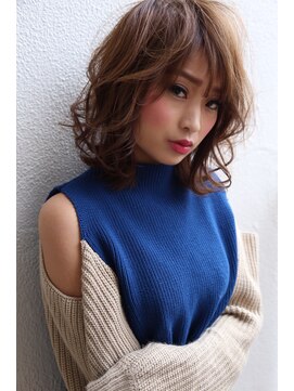 イソラブル(ISOLA-blu) 【リジェール黒川店】バイオレットアッシュ×ミディアムボブ