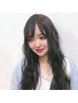 フゥカ 売市店(fuka)&nbsp;透明感あふれるパープルカラー×デザインカラー