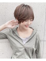 サードバイローラン(THiRD by ROULAND)&nbsp;【THiRD 浅野】ピンクブラウンショート