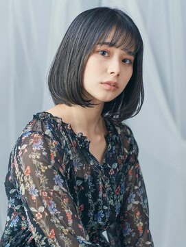 エムスラッシュ アヴェダ 自由が丘(M.SLASH AVEDA) M.SLASH自由が丘/くすみカラー/ダークカラー/前下がりボブ!