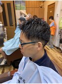 ツーブロック刈り上げスタイル