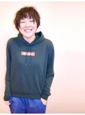 躍動感あふれる動きが魅力なマッシュショート!