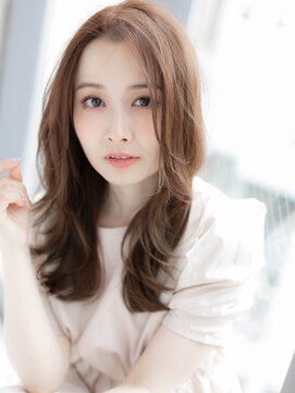 ローマ ギンザ(ROMA Ginza) 【ROMA銀座】大人可愛い/かきあげバング/抜け感デジタルパーマ