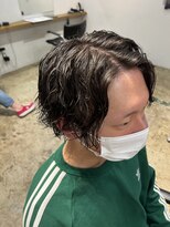 ザデイ カットアンドカルチャーショップ(THE DAY CUT&CULTURE SHOP)&nbsp;6:4スパイラルパーマ