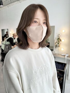 オールヘア(ALL HAIR) 韓国風くびれヘア♪