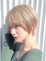 アマトウキョウ 表参道(AMA TOKYO) センターわけボブ ふんわりカール サイドバング 大場猛