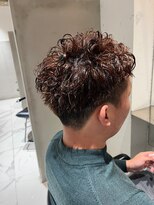 ラミ(L'ami)&nbsp;【矢後あやこ】メンズショートパーマ/短髪ツーブロック