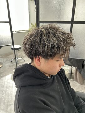 シーバイスリー 綱島(C×3) 短髪パーマ