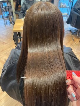 ジーナ 本八幡(Zina) 大人かわいい20代30代40代小顔ショコラベージュ　Zina本八幡