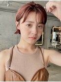 クラゲヘアー/小顔に見せるヘア/ココアベージュ/銀座