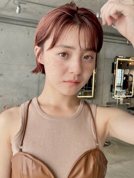 スクリーンギンザメゾン 銀座(SCREEN GINZA MAISON.) クラゲヘアー/小顔に見せるヘア/ココアベージュ/銀座