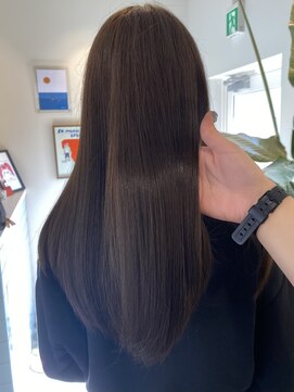 ロカ(roka) ブリーチなしグレージュ/髪質改善トリートメント