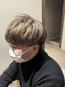 ミリ 調布店(Mili) ミルクティーベージュ×ソフトマッシュ【富田】