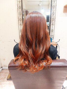 シェリー(cherie) オレンジブラウン