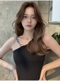 韓国ヘアイメチェンハッシュカット似合わせカットレッドブラウン