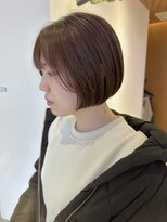 サラビューティーサイト 志免店(SARA Beauty Sight) 【KANATA】20代30代 ボブ×柔らかベージュ