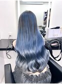 ブルーバレイヤージュハイライト