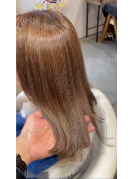 エン(En,) ブリーチあり☆明るめのオレンジカラー