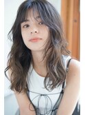 【PearL】小顔ヘア/コテ巻きパーマ/ネビージュ/20代30代ヘア