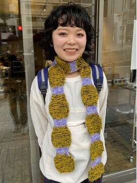 ハマモト 伸ばしながらもパーマを!