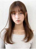 ロングシャギースタイル