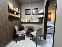 ヘア デザイン ルーエ(Hair design Ruhe)の雰囲気（新設したよもぎ蒸し・ドライヘッドスパ・のカウンセリングルーム）