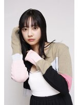 イル(ill)&nbsp;黒髪 ロング 前髪 大須