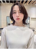 肌を美しく見せる、品格大人ショート