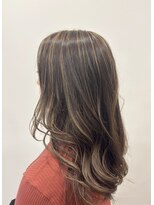 エムタニグチイプセ(M.TANIGUCHI ipse) ナチュラルブラウン×ベージュハイライト