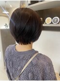 ショート×ナチュラルブラウン