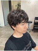 ウェーブパーマ