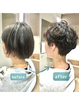 ピエタス ヘアーアンドスパ(PIETAS Hair&Spa) お客様　before after