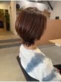 ピンクブラウン/髪質改善カラー/リンクトリートメント